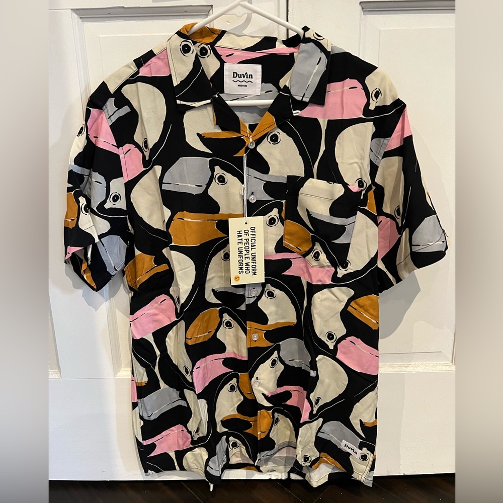 Duvin Design Toucan Cabana Shirt